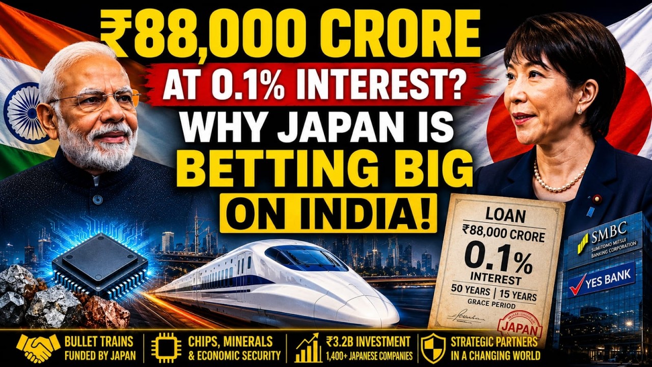 India-Japan Partnership 2026: Bullet Train, Chips & ₹88,000 Crore Explained | Vajiram and Ravi