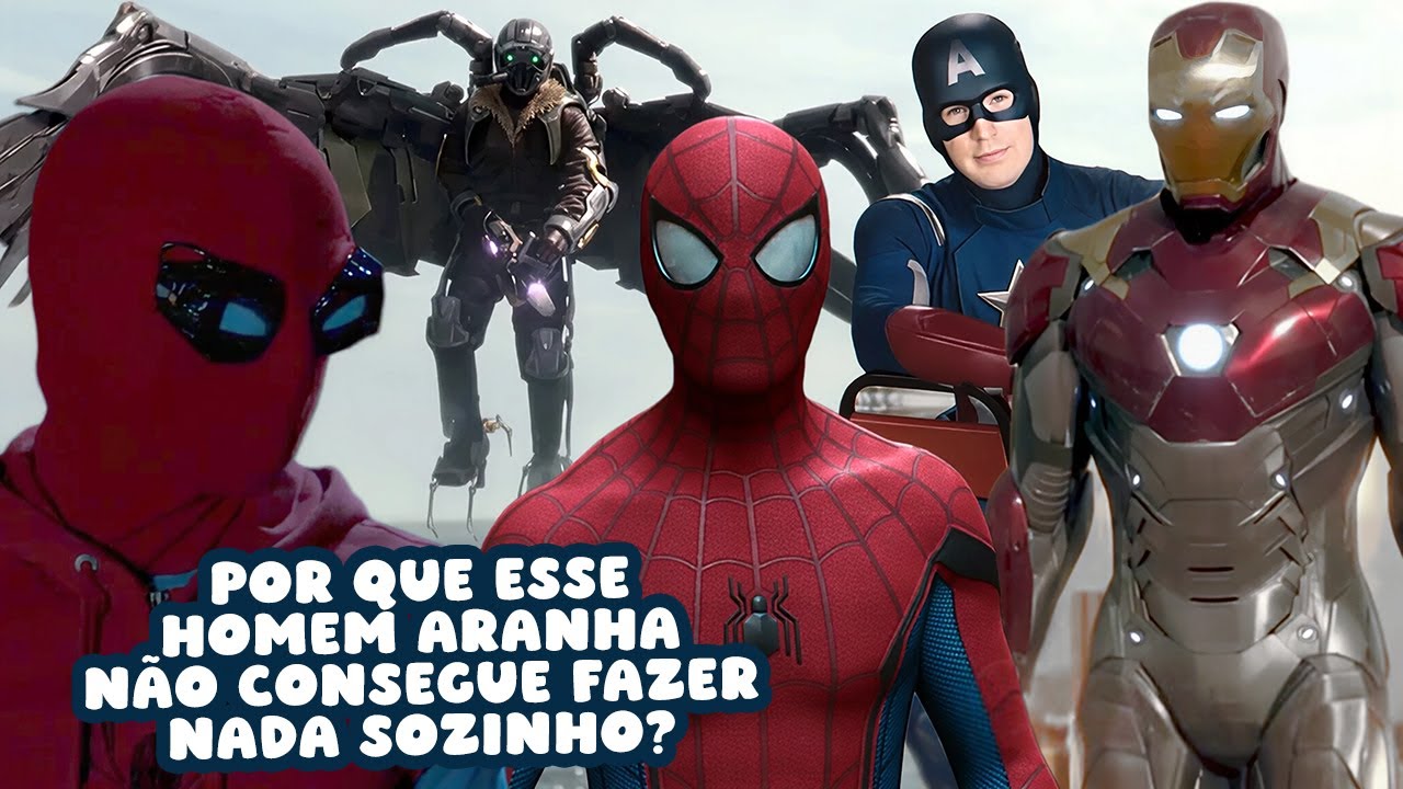 O TONY STARK É PRATICAMENTE O TIO BEN DESSE HOMEM ARANHA