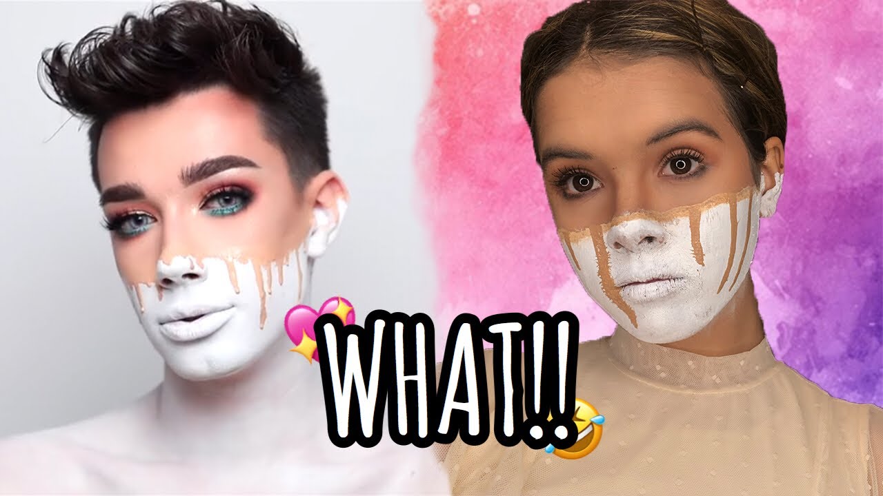 I followed a JAMES CHARLES makeup LOOK!