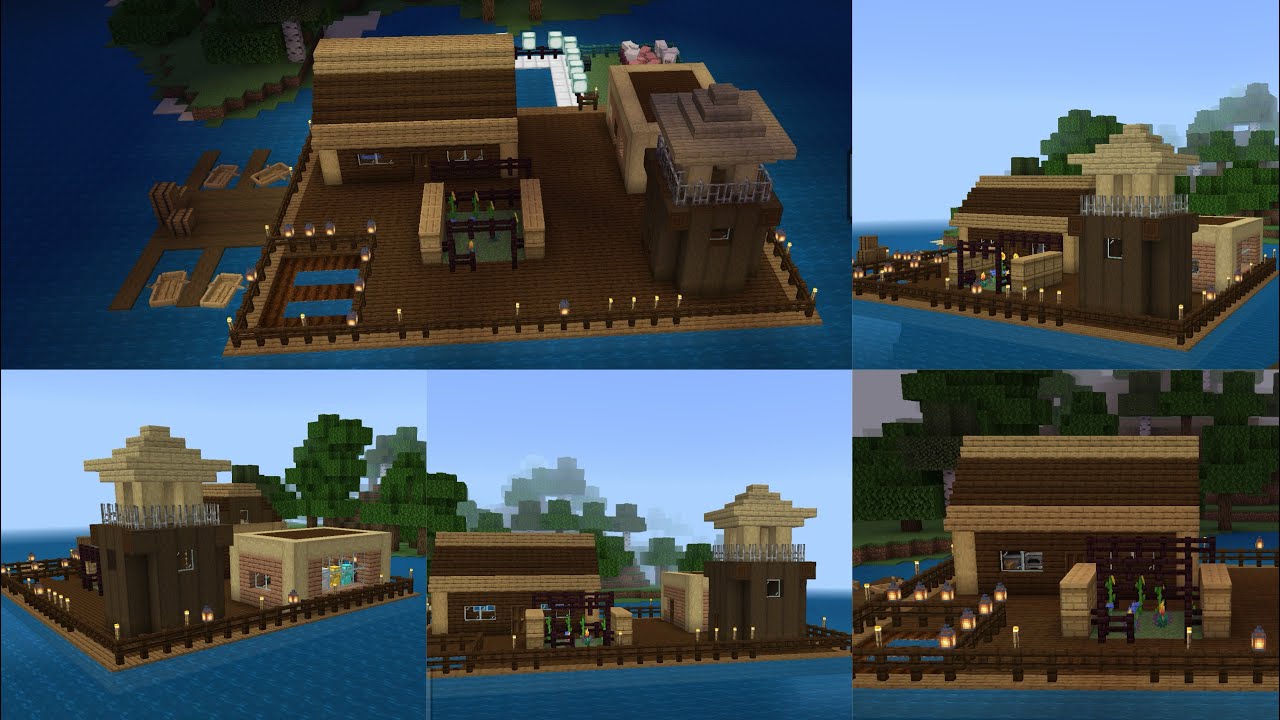 I build  a Survival Mansion in Minecraft 🏠🏡🏡🏘️🏡🏠🏘️🏚️🏘️🏡🏡