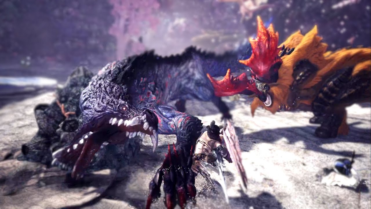 The Meanest Ebony Odogaron I Have Ever Fought (with help from my Banbaro) - MH Stories Iceborne
