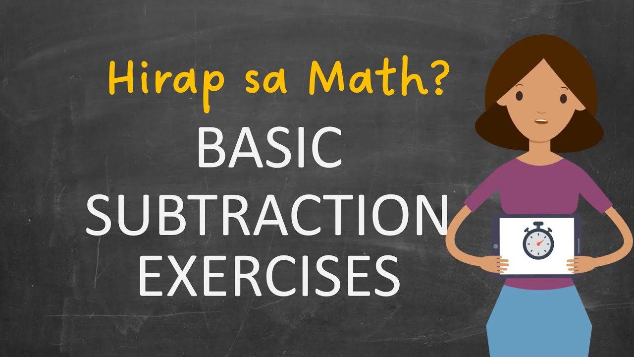 (Tagalog) Exercises on Basic Subtraction