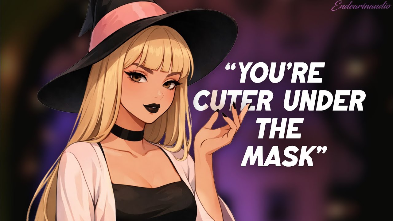 Popular Goth Girl Finds You Alone At Her Halloween Party (Kissing You) (Costume Party) (Flirty) 