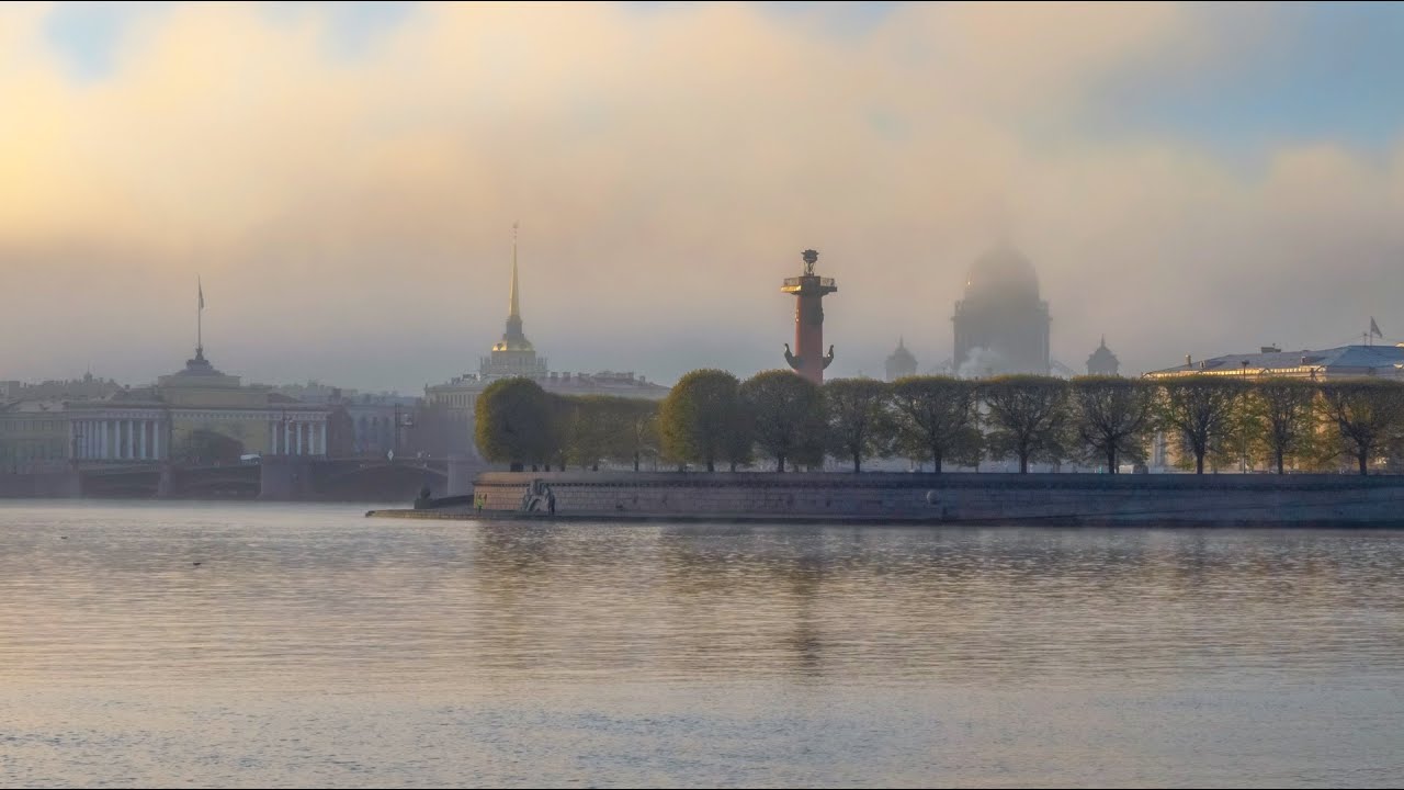 🇷🇺 4K SAINT PETERSBURG. A catamaran ride along the Neva river.