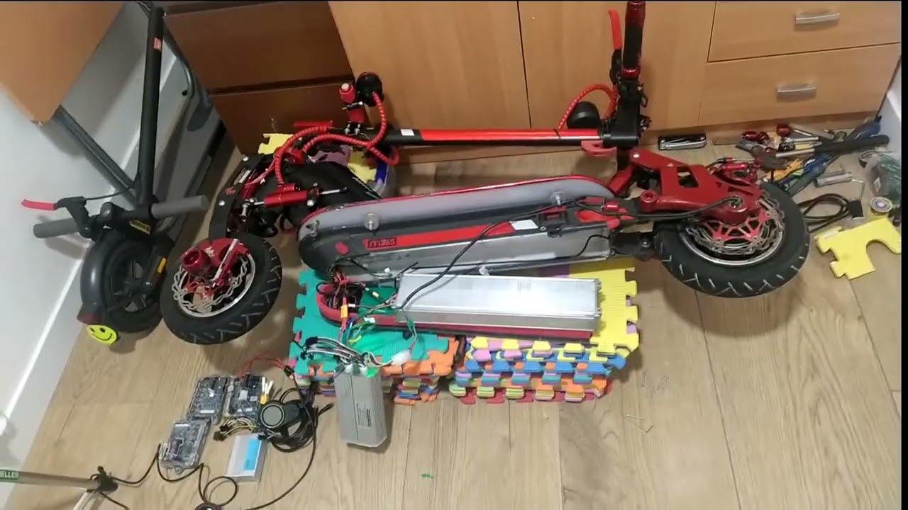 60v  30ah ykk controler conect to xiaomi pro 2