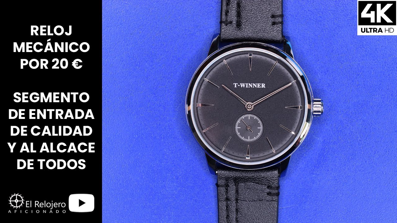 No compres un reloj mecánico económico sin ver esto. Tu primer reloj mecánico por 20 €
