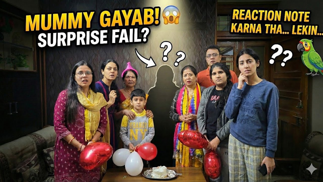 ​Mummy Gayab? 😱 Birthday Surprise Fail Ho Gaya! 😭 |Day With Amit | #vlog #familyvlog 