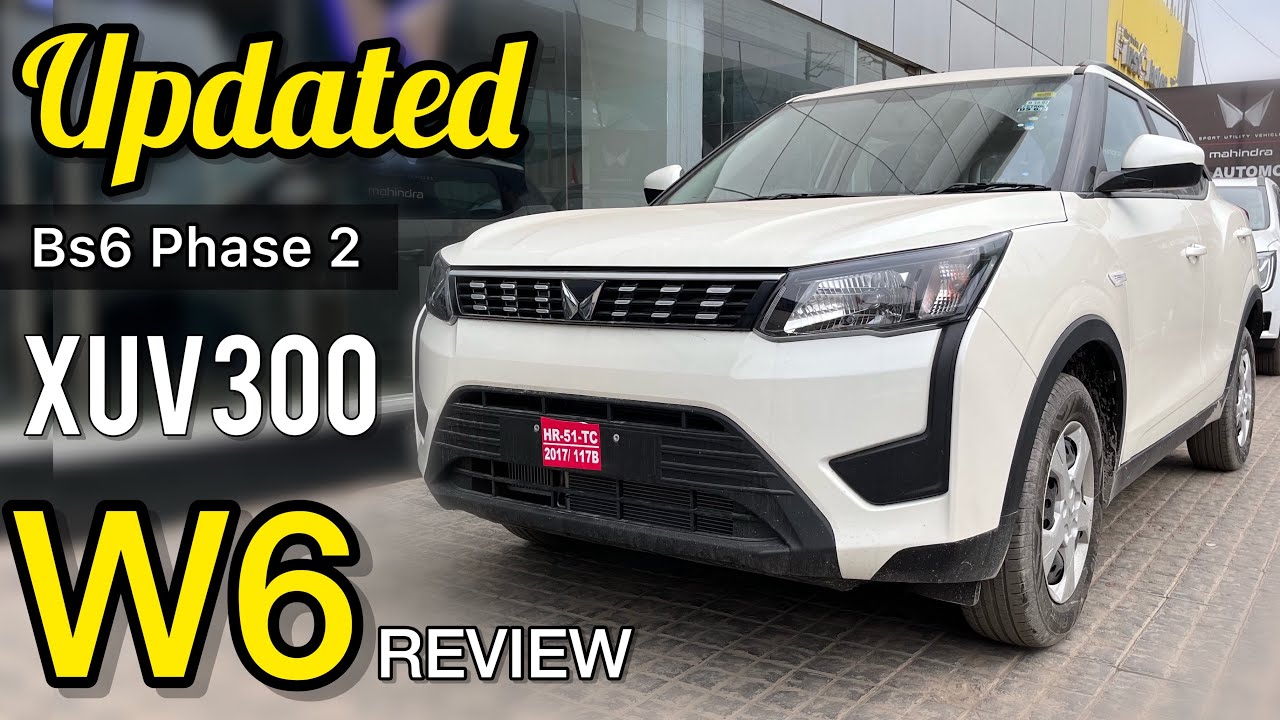 Finally Updated XUV300 W6 Petrol Review 🔥 Interior, Exterior, Price & All Details