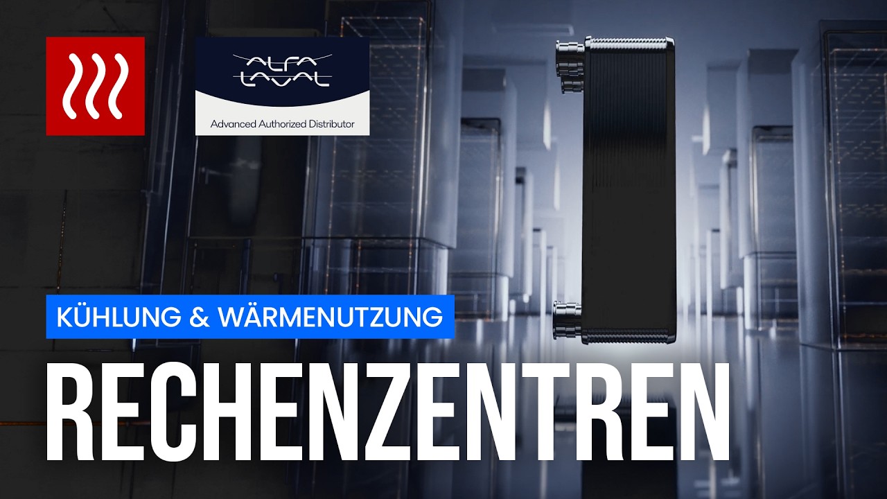 Wärmeübertragung in Rechenzentren: Kühlung & Abwärme | Alfa Laval & Beltec GmbH