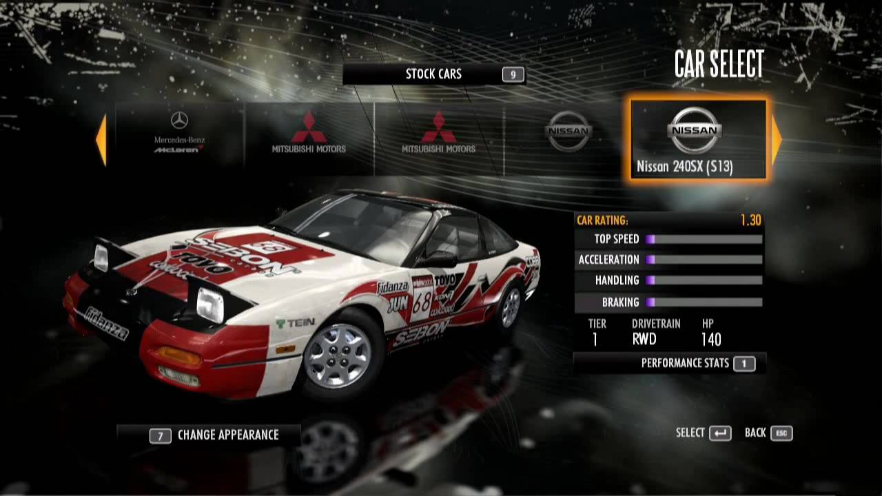 Need for Speed Shift Car List HD GameTrailers