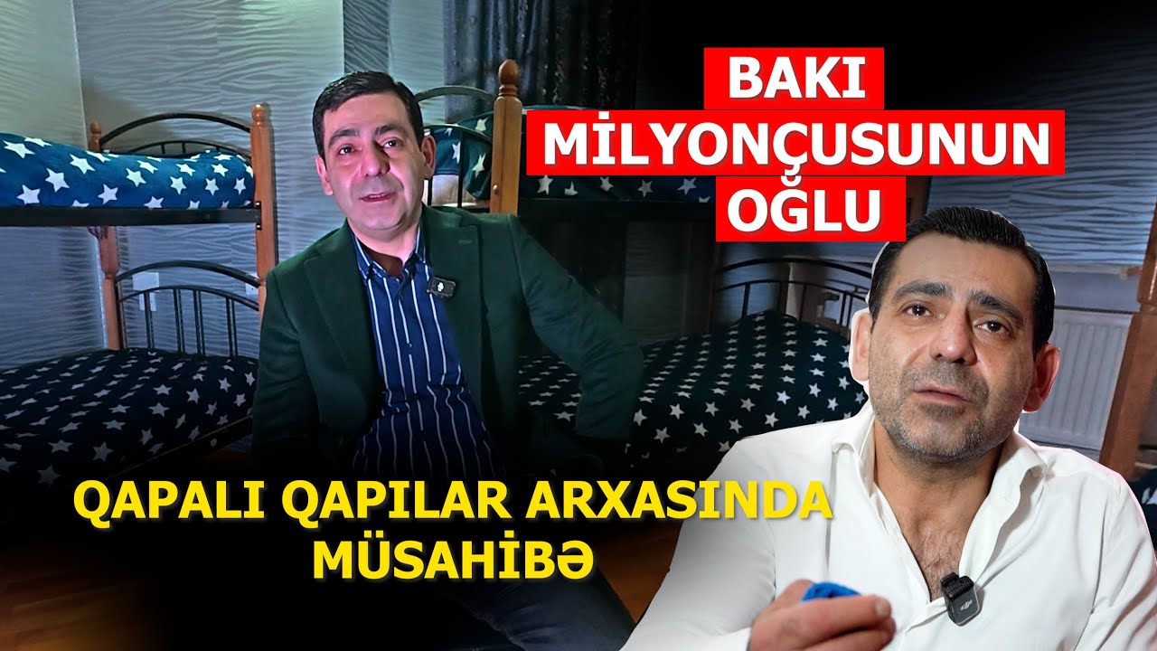 Bakı Milyonerinin oğlu Fərid haqqında lüks reabilitasiya mərkəzindən reportaj