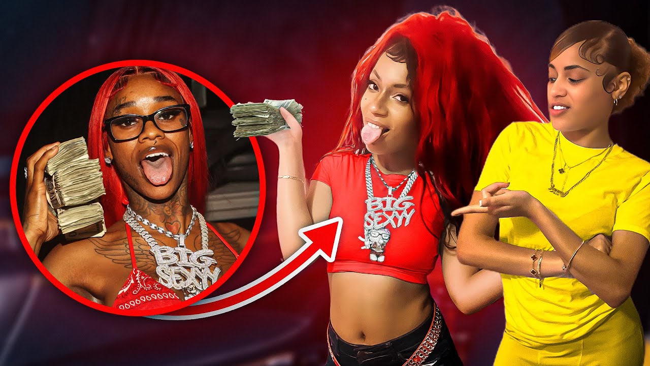 ACTING LIKE SEXY RED IN FRONT OF MY OLDER SISTER TO SEE HER REACTION😂 *MUST WATCH*