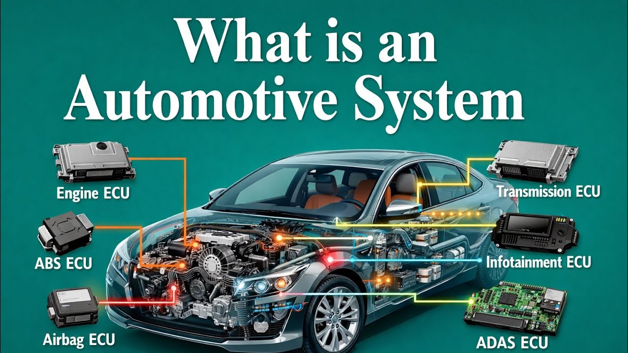Автомобильные системы | Введение в автомобильные системы | Электронные блоки управления (ЭБУ) в а...