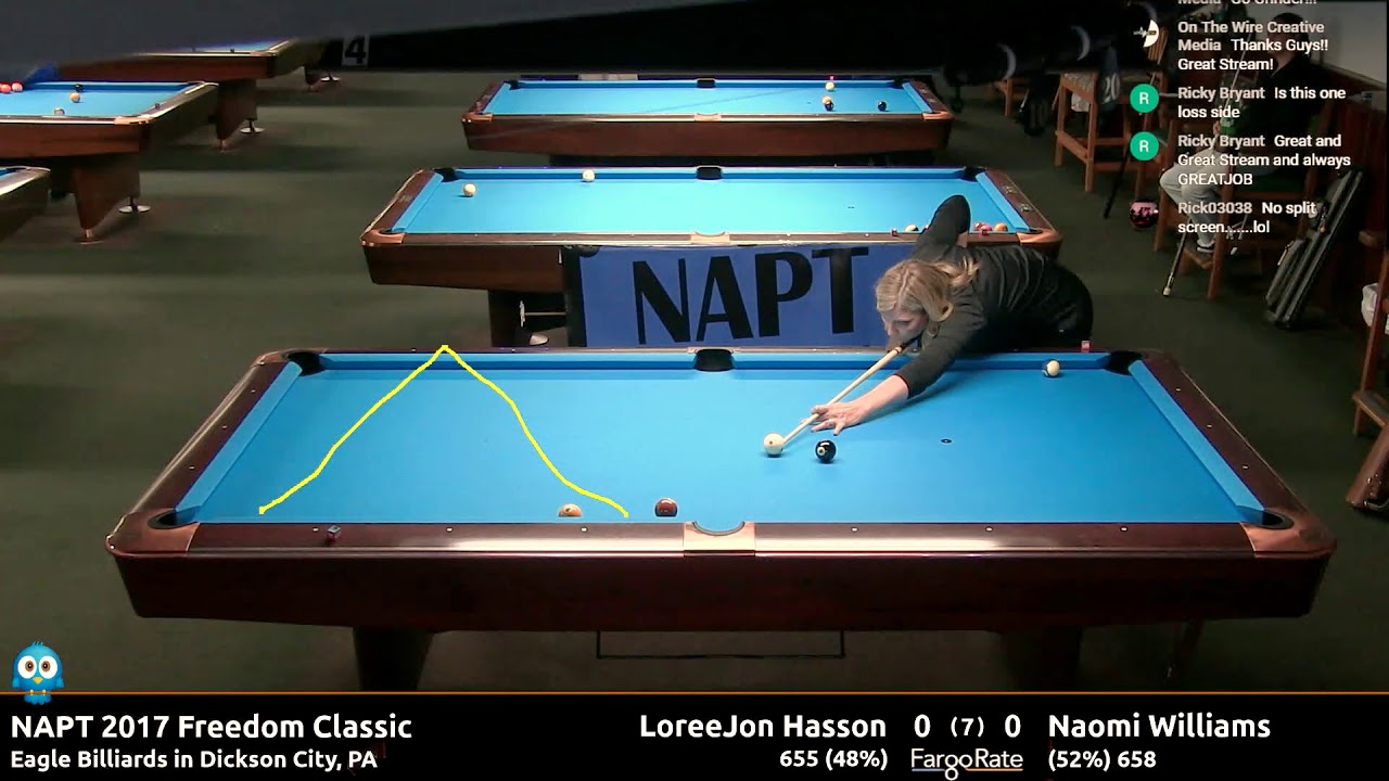 LoreeJon Hasson vs Naomi Williams - NAPT 2017 Freedom Classic