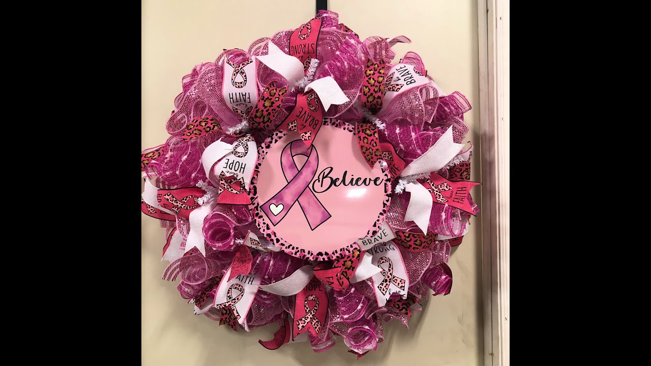 Poof with ruffle and curl Breast Cancer Awareness| Hard Working Mom |How to
