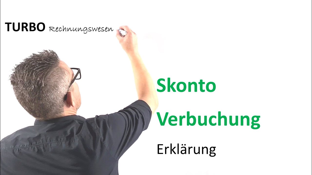 Skonto Verbuchung Erklärung
