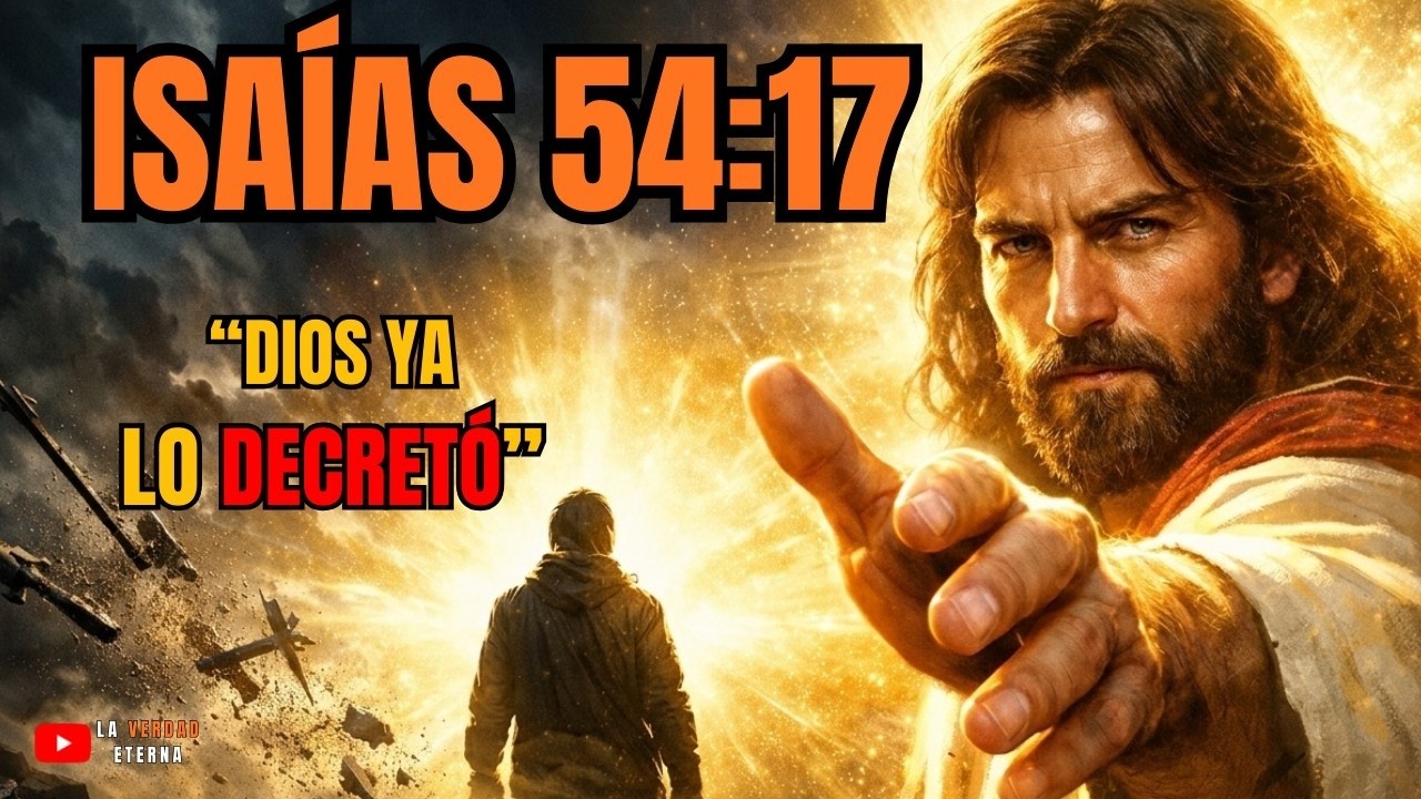 NINGUNA ARMA FORJADA CONTRA TI PROSPERARÁ — ESTA ES TU SEÑAL HOY (ISAÍAS 54:17)
