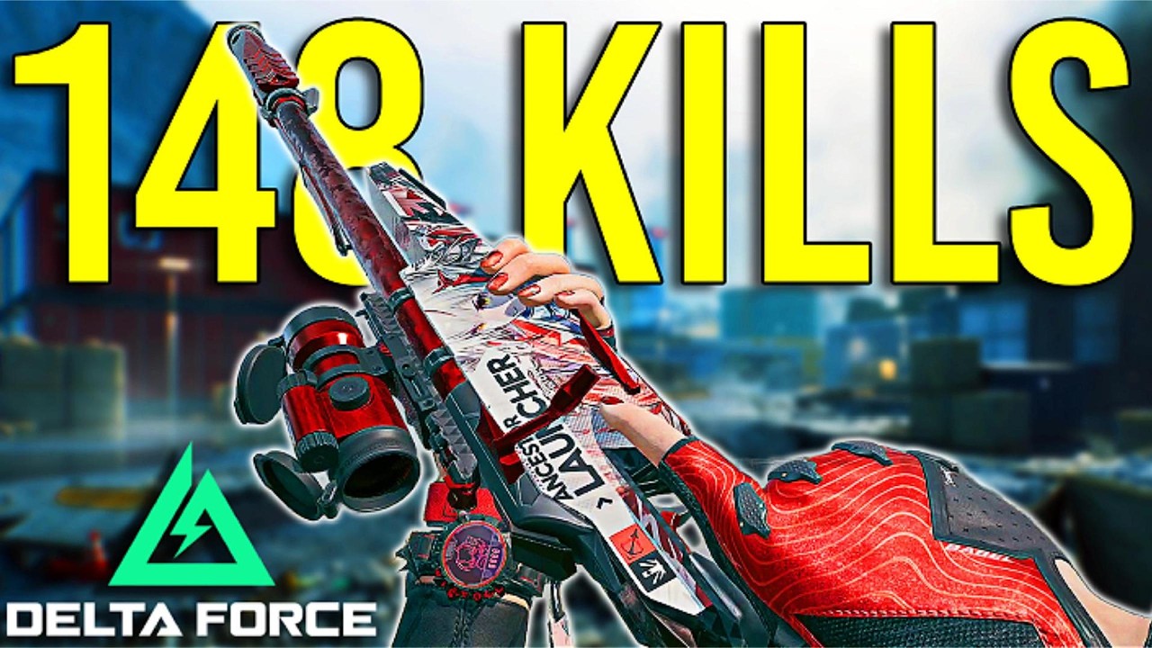 How I Got 148 Kills With The BEST Sniper || Delta Force