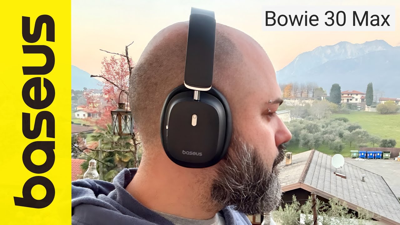 Baseus Bowie 30 Max Noise Cancelling Headphone and with Spatial Audio