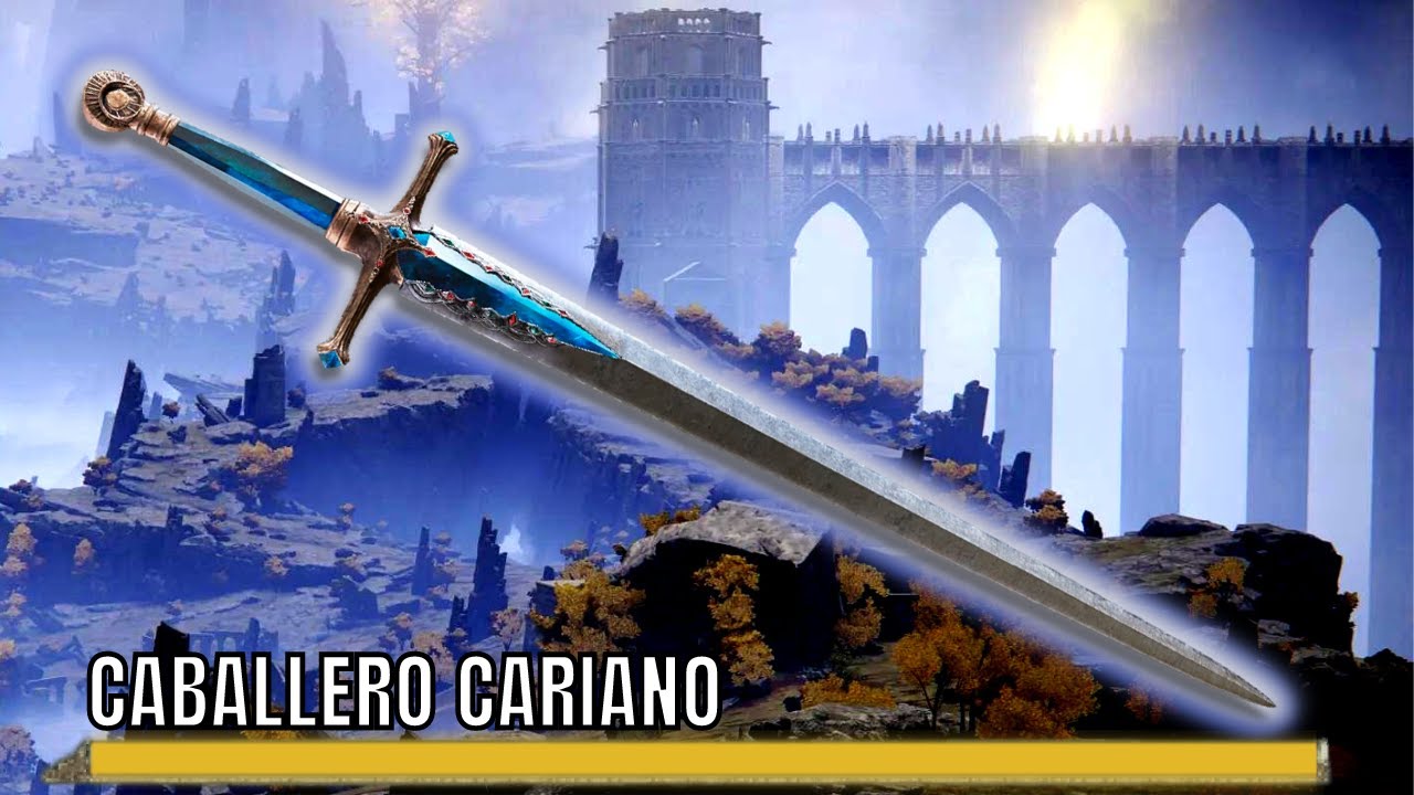 Esta Ceniza de Guerra posee un poder DEVASTADOR... Espada de Caballero Cariano