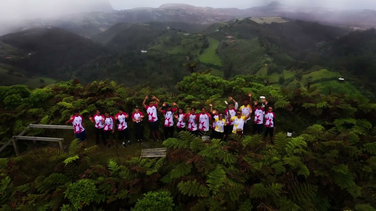 Queens Baton Relay St Helena Island