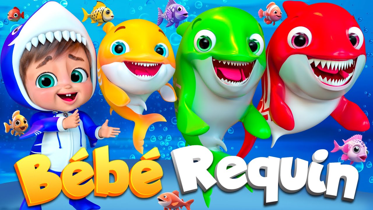Bébé Requin, Dans Sa Maison Un Grand Cerf - Comptines pour enfants #comptinesfrançaises #shorts