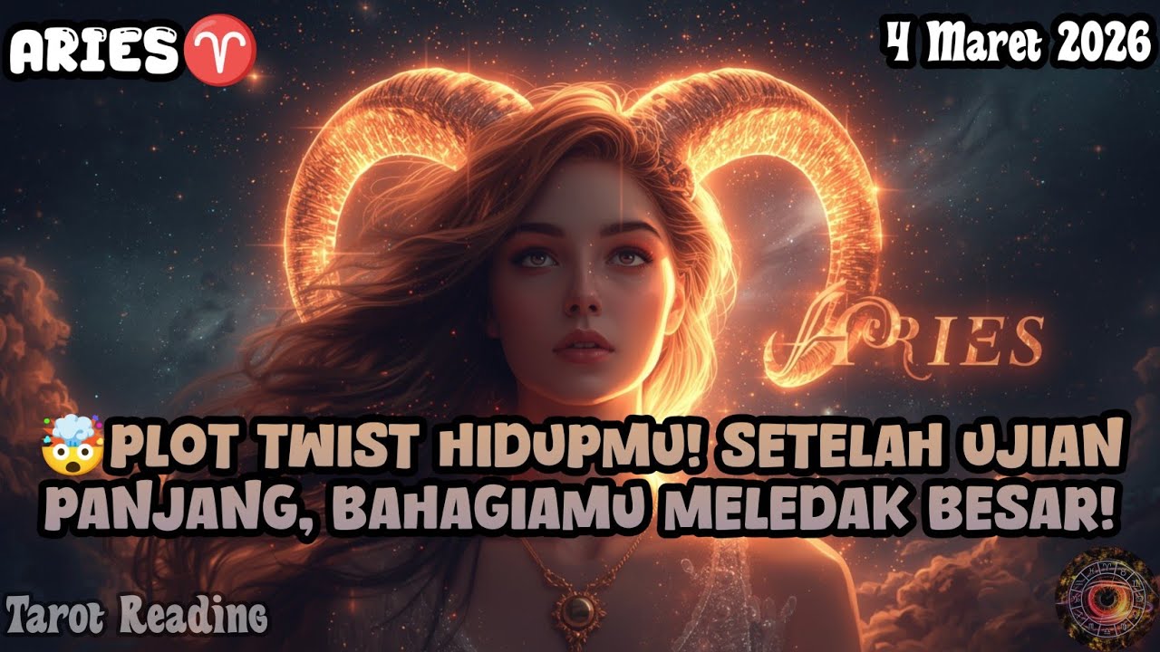 Aries♈ 🤯Plot Twist Hidupmu! Setelah Ujian Panjang, Bahagiamu Meledak Besar Hari Ini - Mata Zodiak