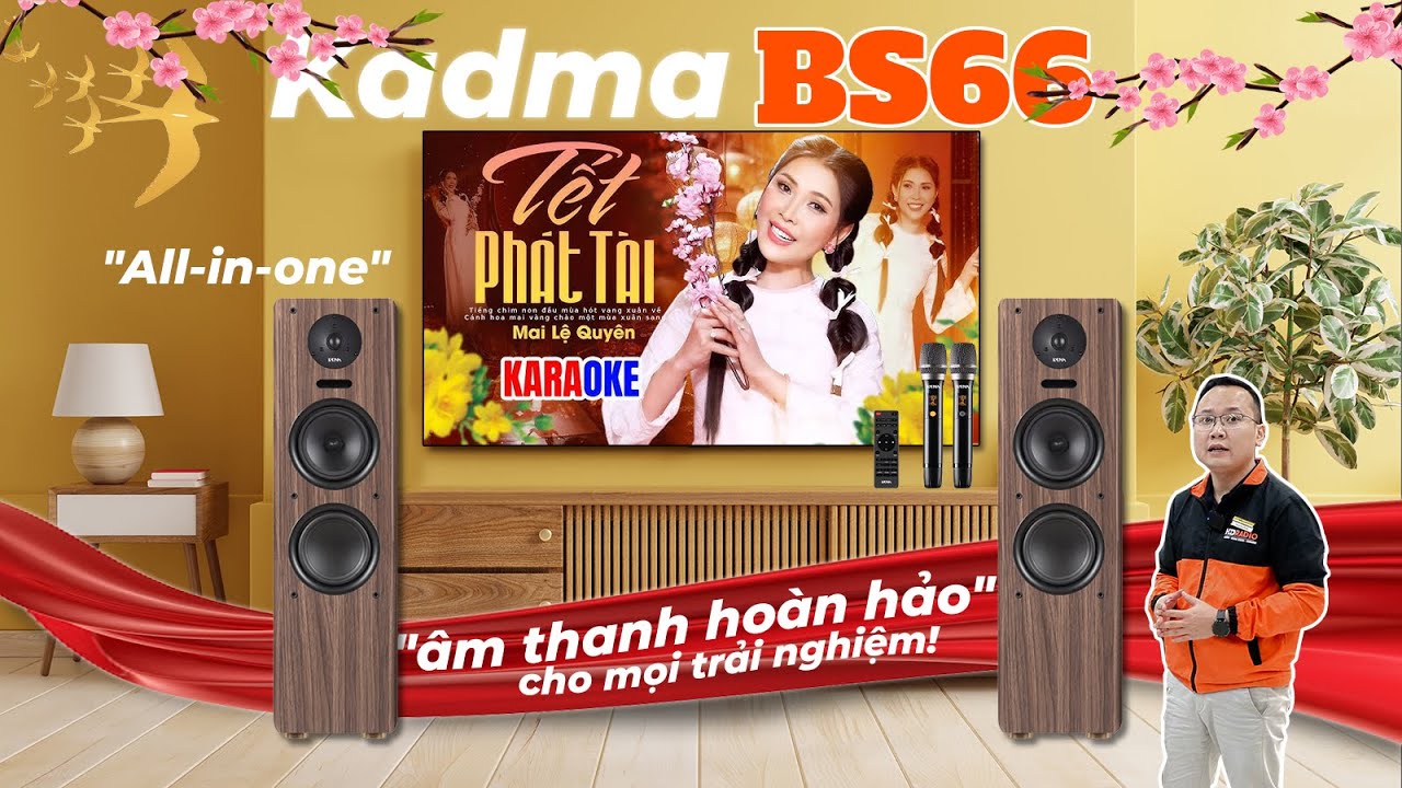 Đánh Giá Chi Tiết Dàn Loa Kadma BS66: Hệ Thống HiFi All In One 3 Đường Tiếng Đáng Sở Hữu Tết 2026!