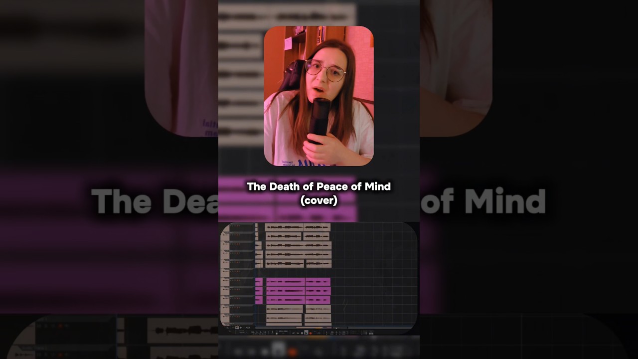 the death of peace of mind by bad omens (female cover) #cover #badomens #metalcore