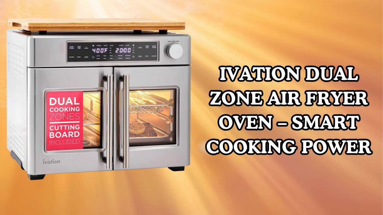 10-in-1 Air Fryer Oven Test – Ivation Review