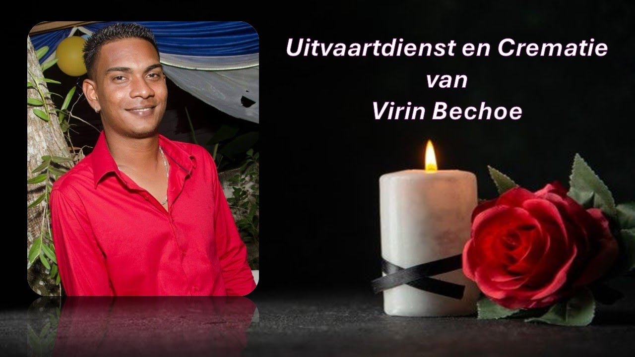 LIVESTREAMING. Uitvaartdienst en crematie van Virin Bechoe