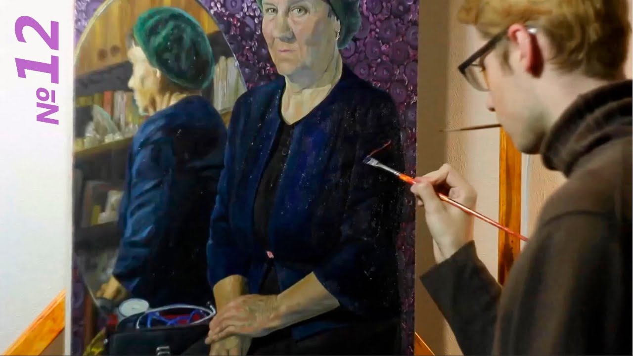 Portrait of a nurse [№12]  | oil painting
