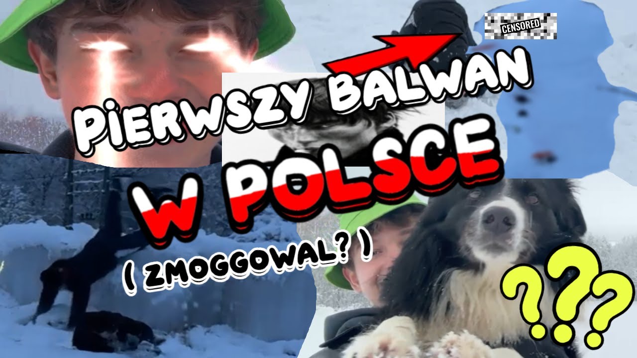PIERWSZY BAŁWAN w POLSCE  *ZMOGGOWAŁ?*