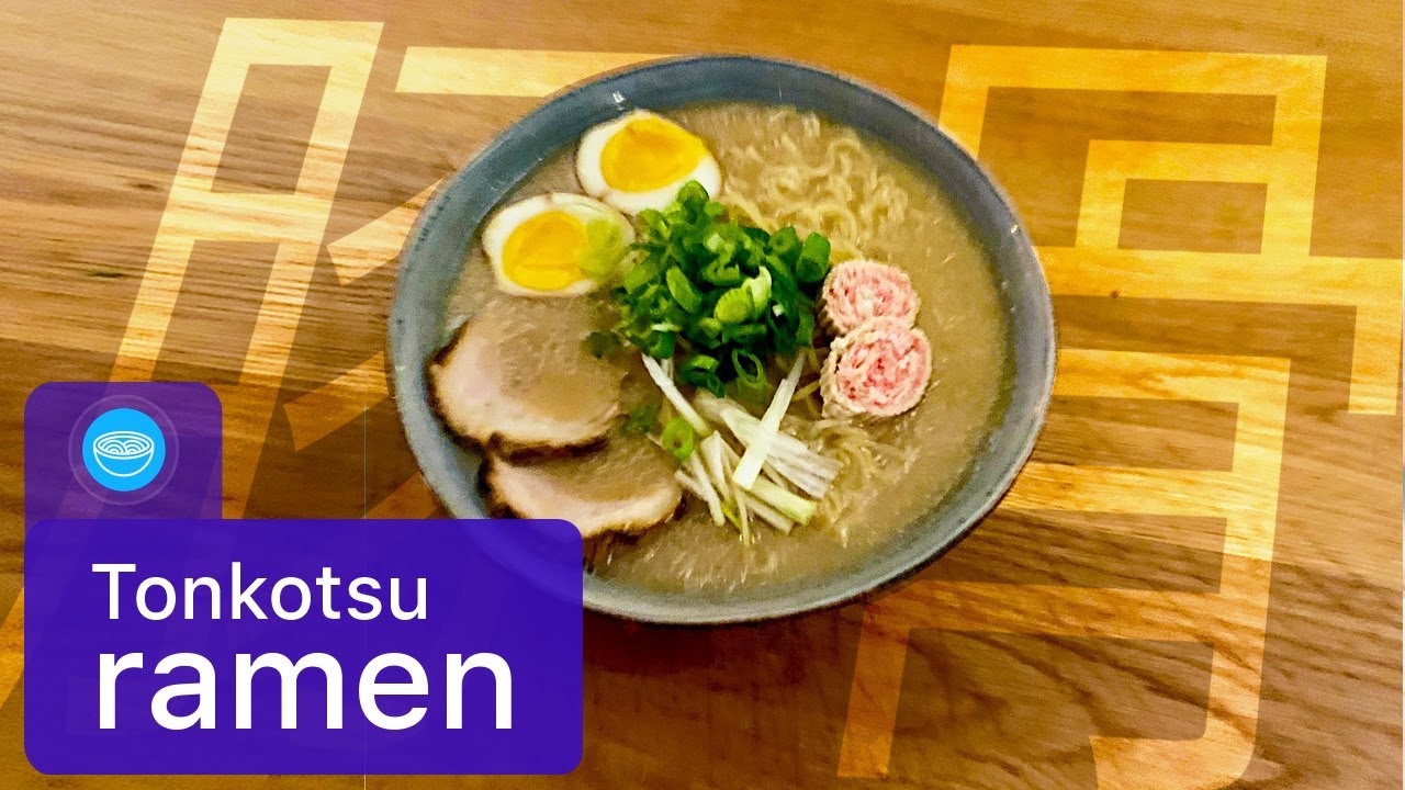 Ramen_Lord's easy TONKOTSU RAMEN. Awesome taste with a few shortcuts. A MUST TRY!