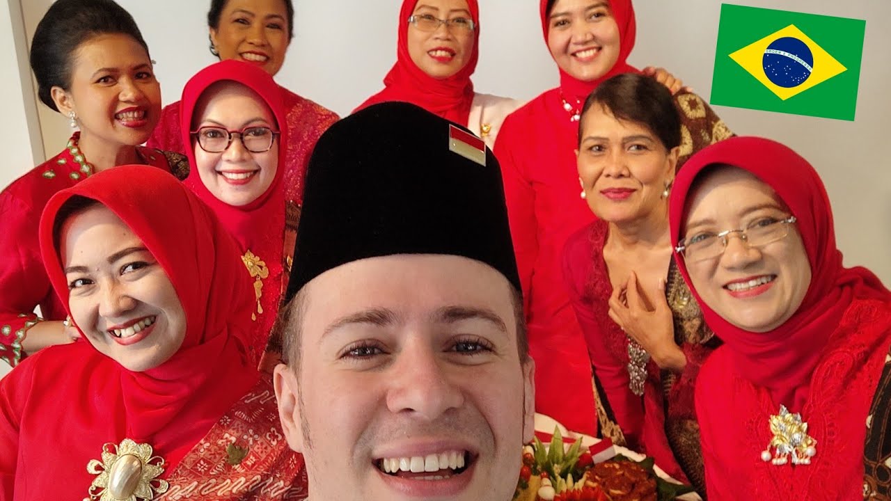 17 agustus di BRAZIL - ADA ORANG INDONESIA!!