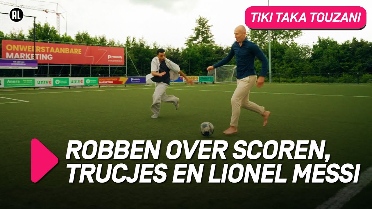 True Legend ARJEN ROBBEN mist voetballen soms nog steeds ⚽️ | TIKI TAKA TOUZANI #20 | NPO 3 TV