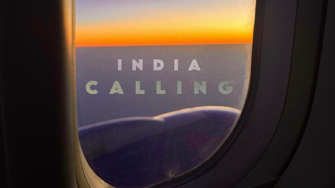India Calling || Sunset Views from 30,000 ft || ep1