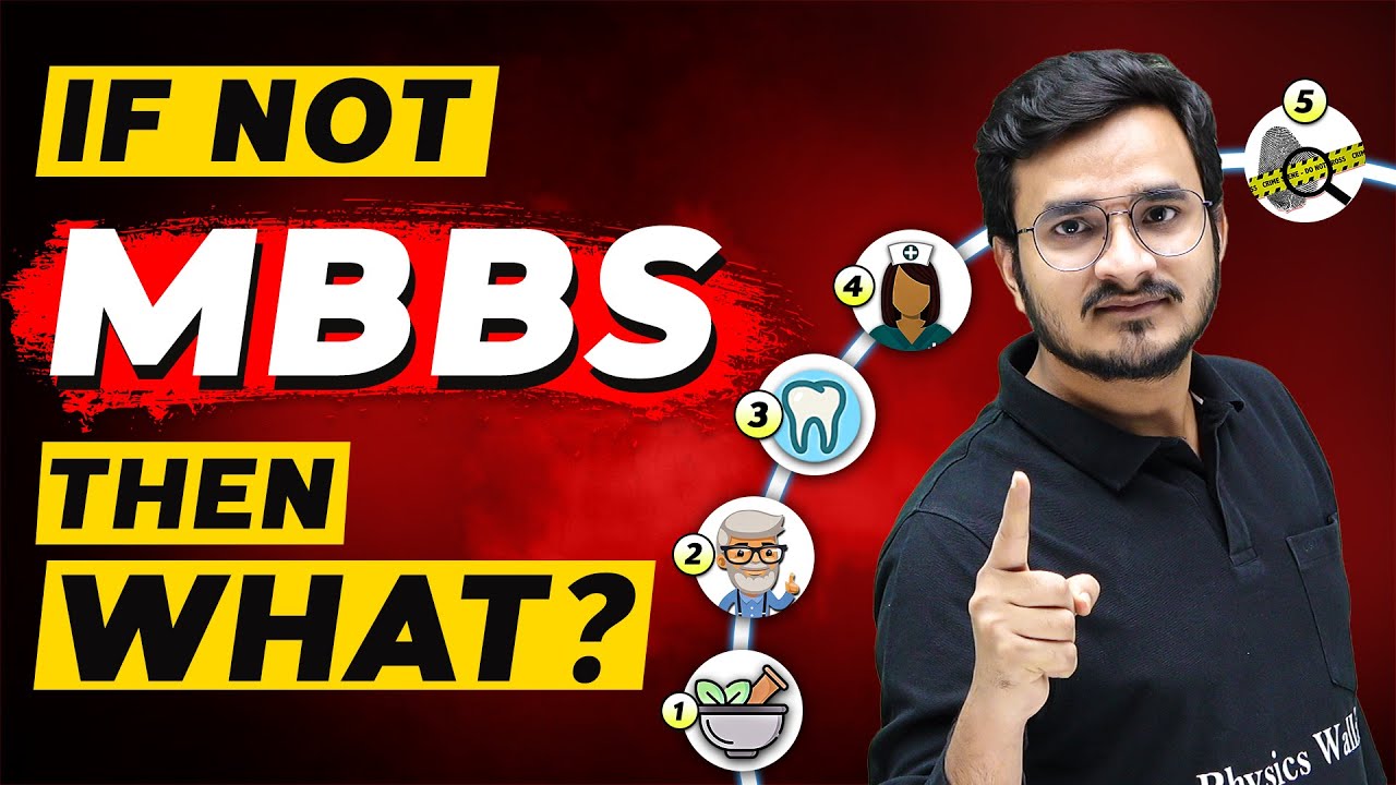 If not MBBS, then WHAT? 🎯 CAREER OPTIONS other than MBBS !! ⚡