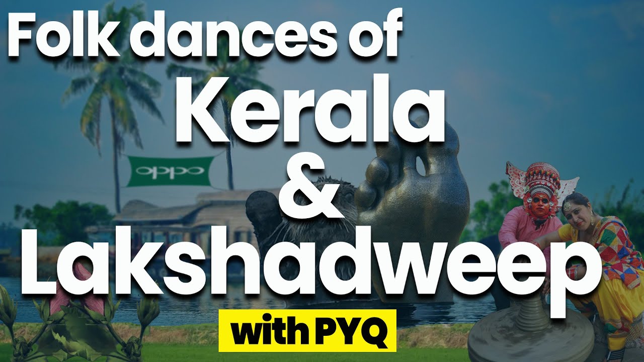 Folk Dances Of India (Mnemonics Series) I KERALA I SSC Static GK I Simplicrack