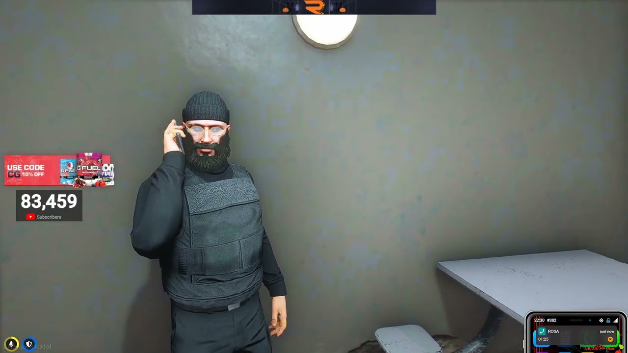 Ramee wakes up in prison