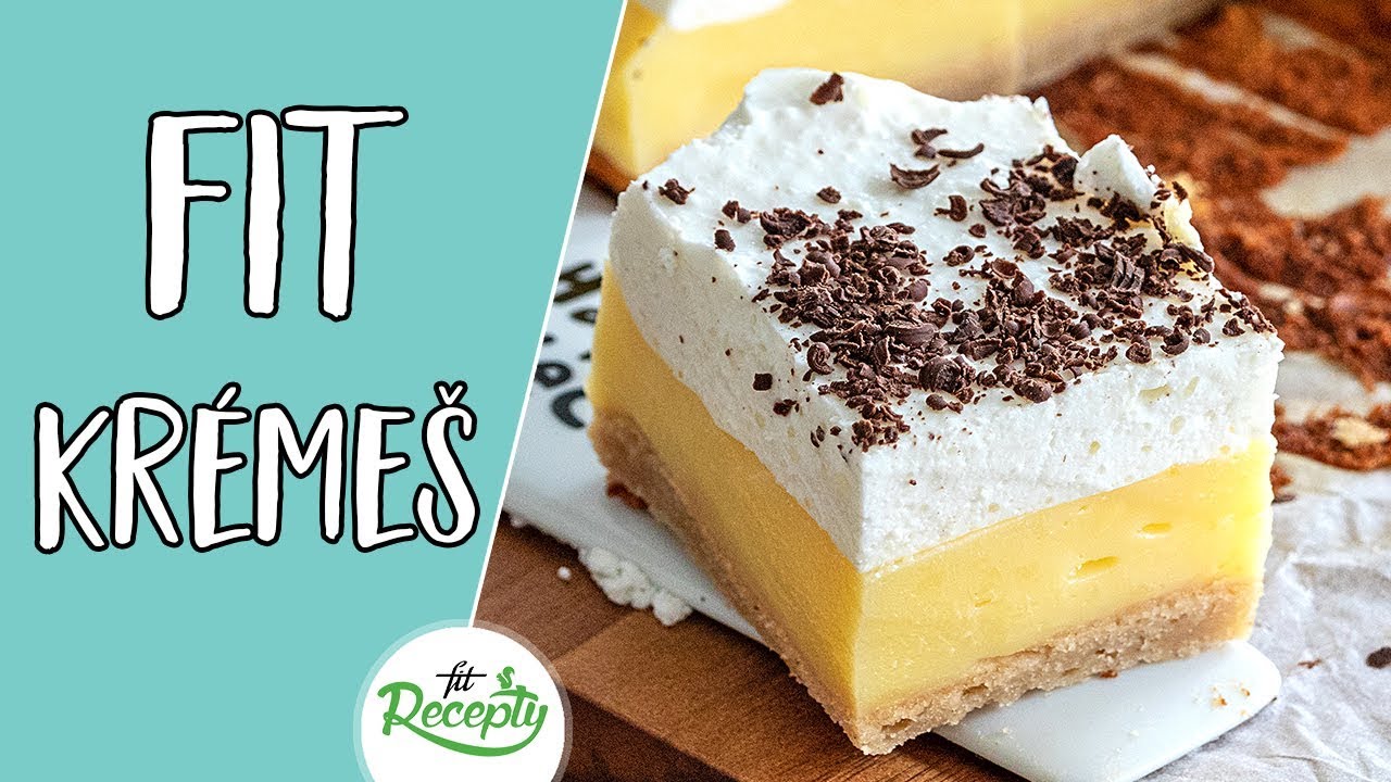 Fit krémeš recept - jednoduchý zdravý dezert