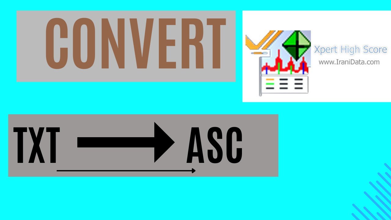 How To Convert XRD txt File to asc File | make asc File for X'Pert High Score
