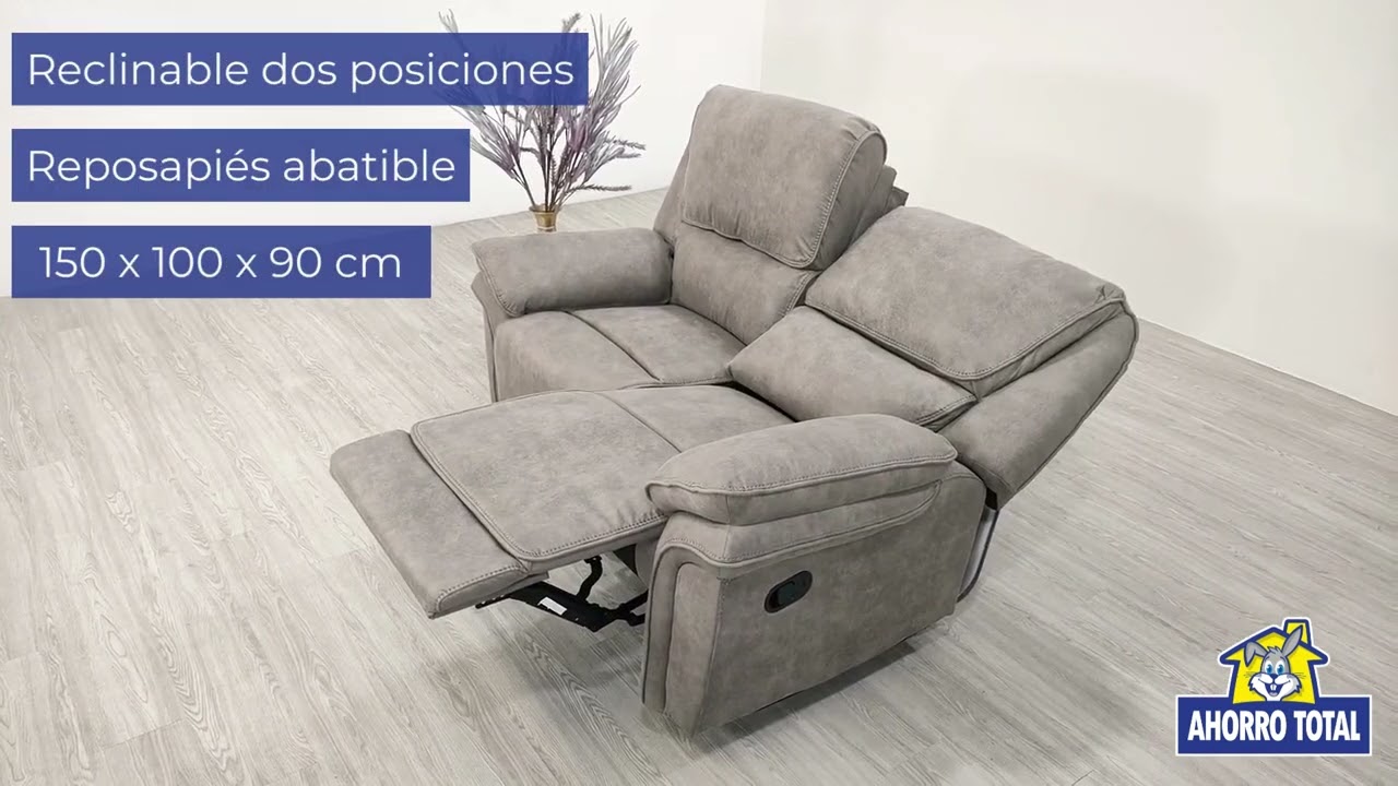 Sof&aacute; Relax Quevedo 2 plazas- Muebles Ahorro Total