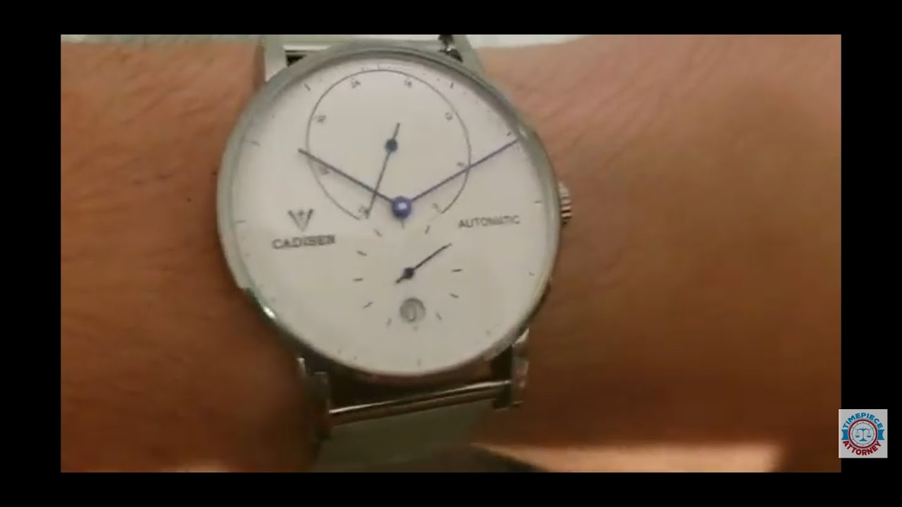 Unboxing my new Cadisen (NOMOS Homage)