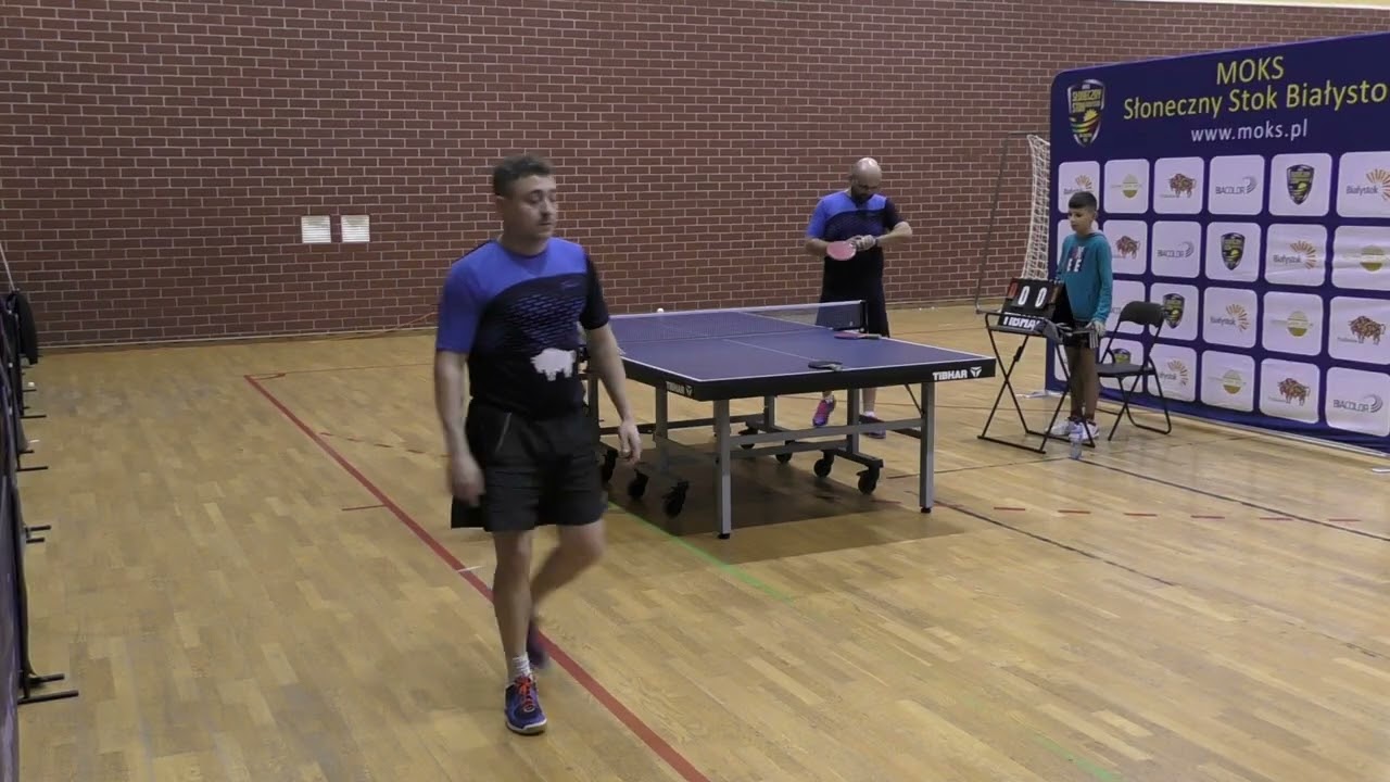 2 liga tenisa stołowego || MOKS Słoneczny Stok Białystok - UKS Dojlidy
