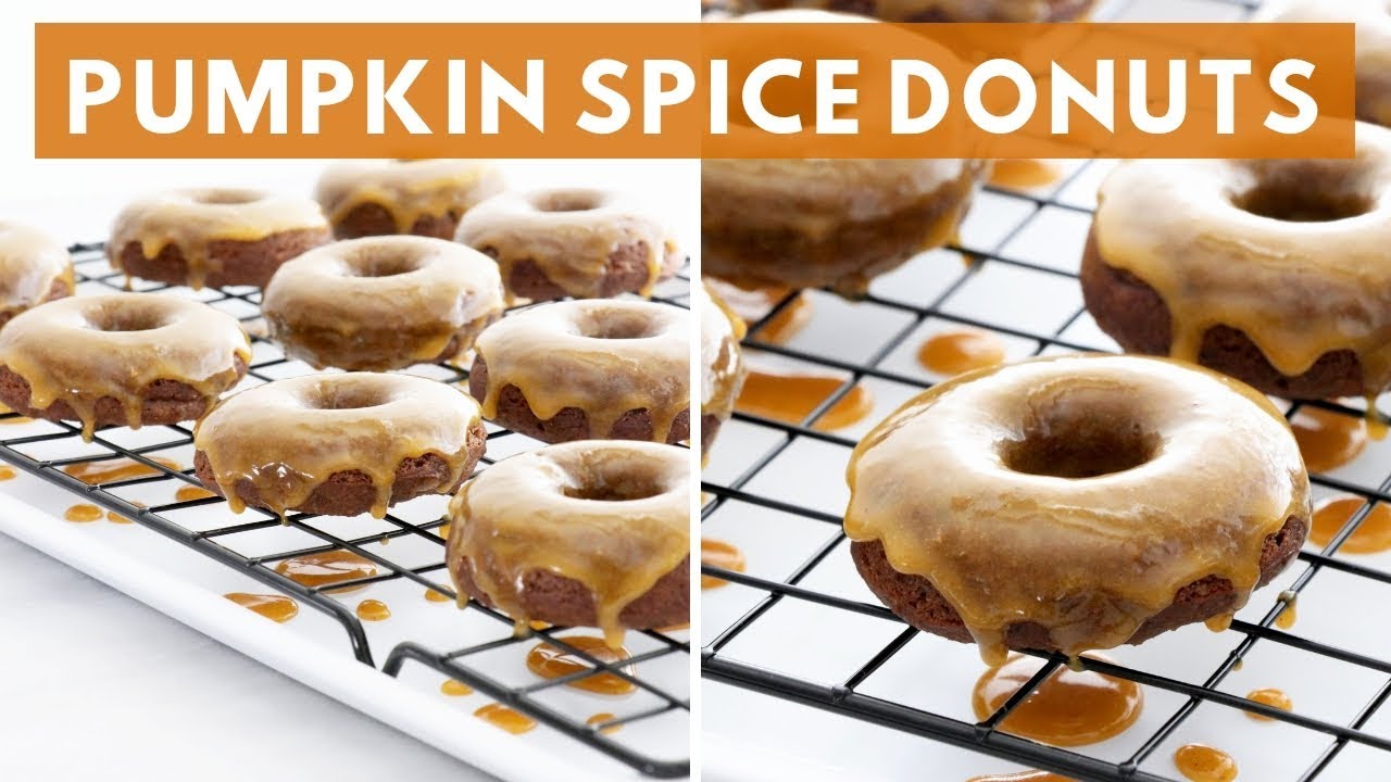 Pumpkin Spice Donuts | Gluten-Free, Dairy-Free & Vegan | Healthy Grocery Girl
