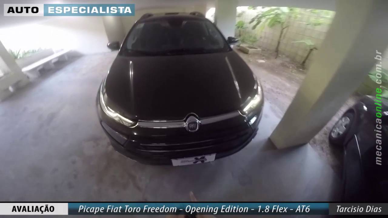 Avaliação - Picape Fiat Toro - Freedom - Opening Edition - Estática