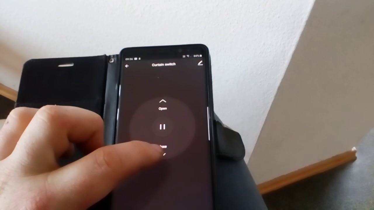 Rolladenschalter von TEEKAR. App Einrichtung Smartlife