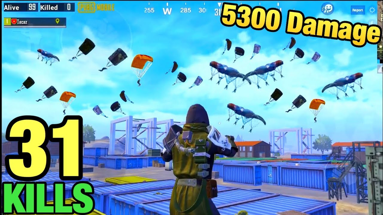 NEW WORLD RECORD 5300 DAMAGE!!! | 31 KILLS SOLO VS SQUAD | TACAZ PUBG MOBILE