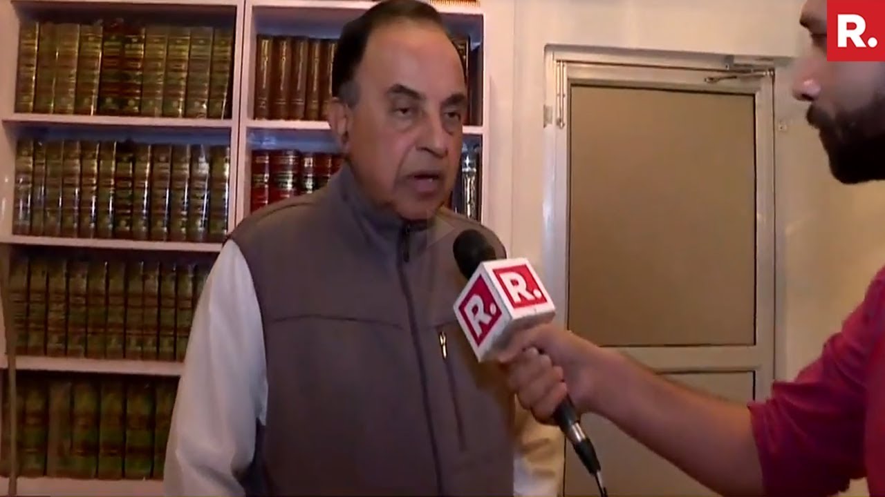 Subramanian Swamy On Sonia-Chidambaram's 'Secret Letter'